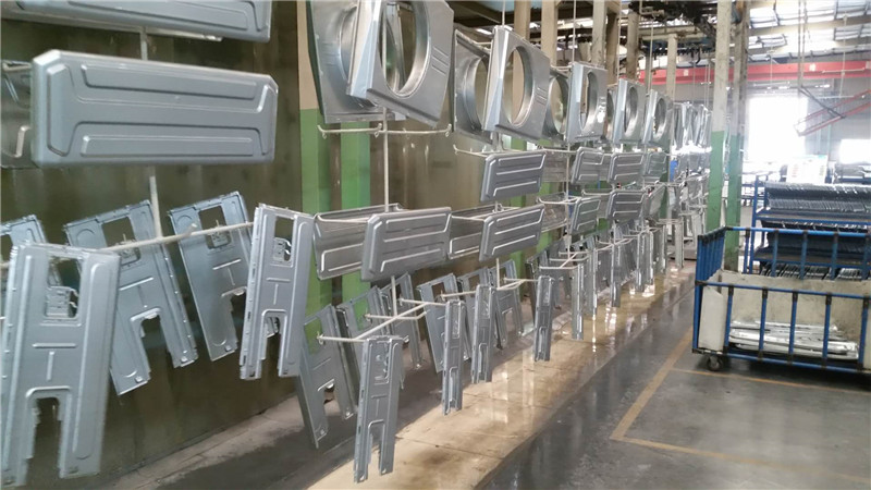 1鍍鋅(xin)闆噴塑(su)（空調）噴(pen)淋陶化(hua)